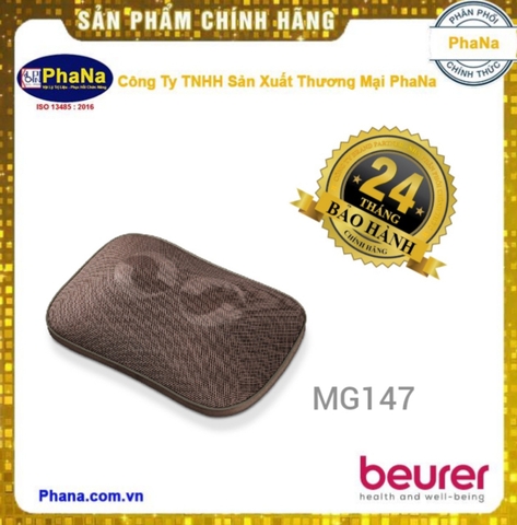 GỐI MASSAGE ĐÈN HỒNG NGOẠI CÓ ĐIỀU KHIỂN BEURER MG147