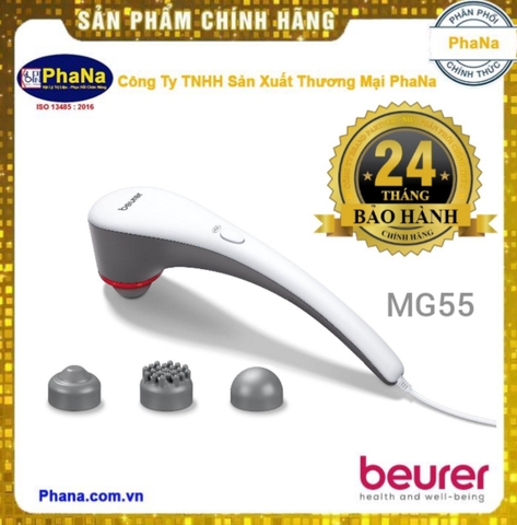 MÁY MASSAGE CẦM TAY ĐÈN HỒNG NGOẠI BEURER MG55