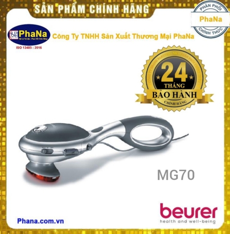 MÁY MASSAGE CẦM TAY CÓ ĐÈN HỒNG NGOẠI BEURER MG70