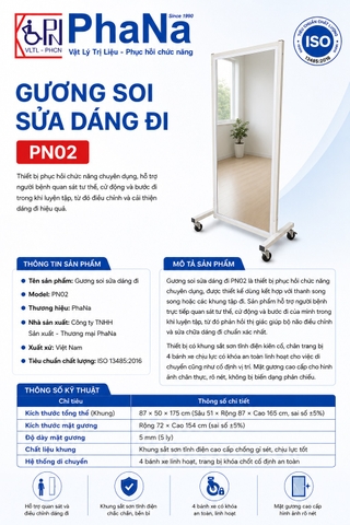 PN02.0- Gương soi sửa dáng đi