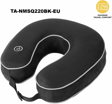 Travel neck massager – Gối Massage chữ U cổ vai gáy du lịch TA-NMSQ220BK-EUTravel neck massager – Gối Massage chữ U cổ vai gáy du lịch TA-NMSQ220BK-EU