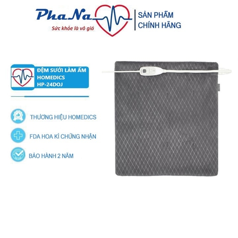Đệm sưởi làm ấm Homedics HP-24DOJ