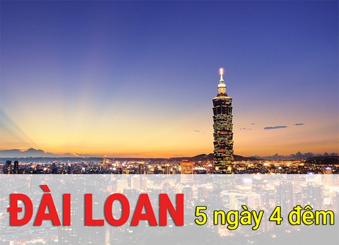 Tour Du Lịch Đài Loan 5 Ngày 4 Đêm