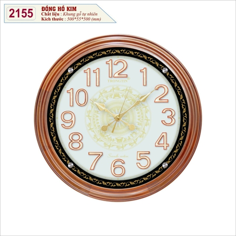 Đồng hồ Trọng Tín 2155 tròn nhỏ trống đồng