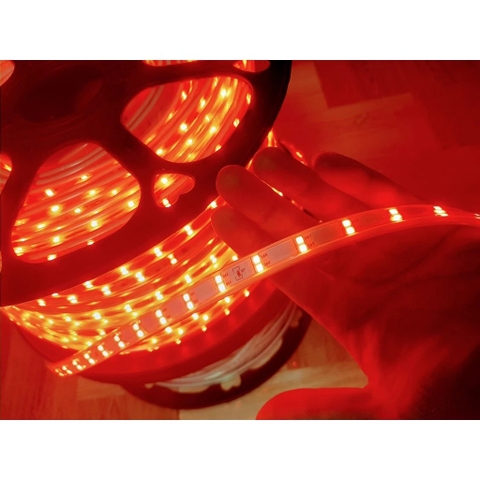 Nháy led 2 hàng đỏ con voi (2hd)