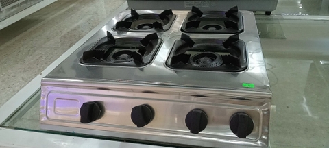 Bếp ga mì cay 4 bếp 615x550x150cm +4 bếp dài (945x365x120mm)