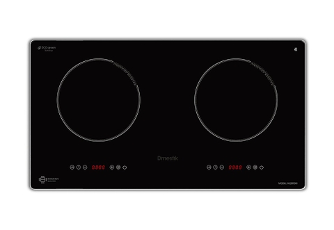 Bếp từ đôi  DMESTIK ML207DKI Bo viền , 1800Wx1800W, booster 2000W , BH 3 năm