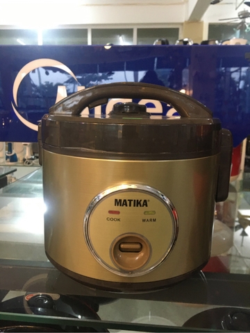 Nồi cơm điện Matika MTK-RC0511, 1.2L (1th=6c)