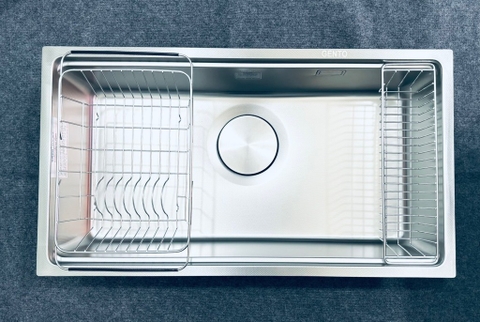 Chậu rửa bát Gento GT04-7843 New inox chống xước
