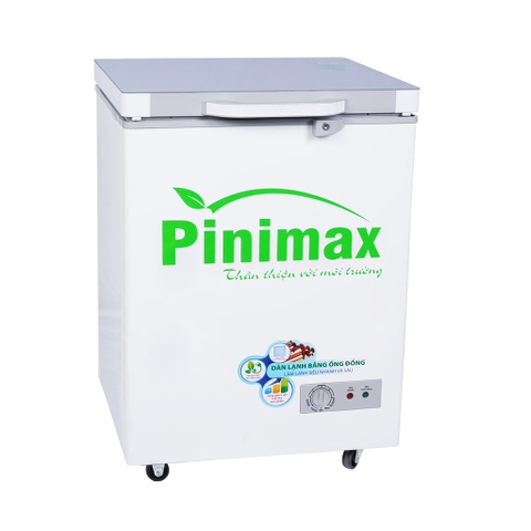 Tủ đông Pinimax PNM15AF mặt kính, 100L
