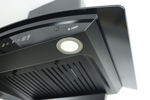 Quạt hút mùi Blueger B-386P , Kính cong, cảm ứng vẫy tay,motor 260W