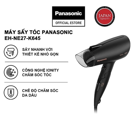 Máy sấy tóc panasonic NE27-K645 ion nuôi dưỡng tóc