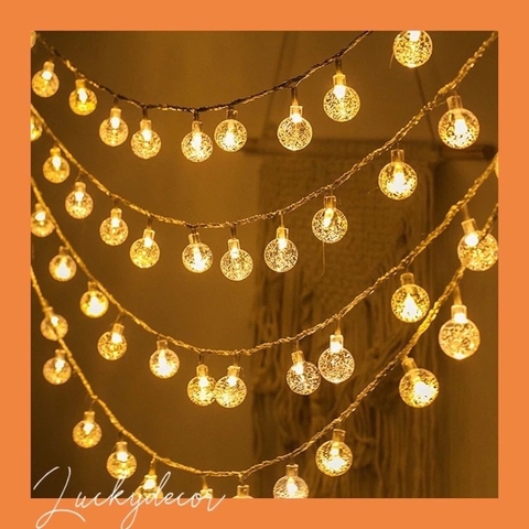 Nháy led bi bọt 36 bóng ko có nối dây đen (màu vàng) (pn)