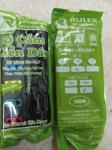 ổ dây Rule 4T/5M nhựa ODN45 (1th=30c)