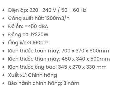 Quạt hút mùi DMESTIK TL4770DMK , Kính vát , cảm ứng