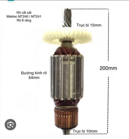 Ruột cắt sắt dongcheng MT240*241*2400