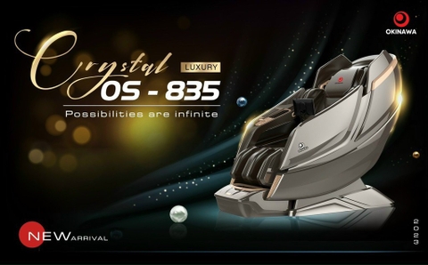 Ghế massage OS835 Brown Okinawa