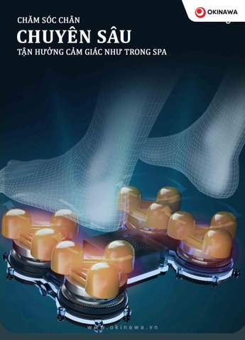 Ghế massage OS488 Brown Okinawa