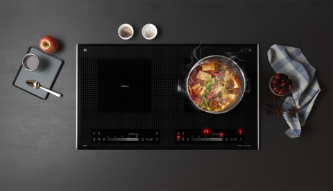 Bếp từ đôi Dmestik  ML222DKI, chế độ liu riu, nấu cơm,  2200Wx2200W , BH 3 năm