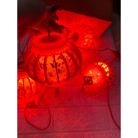 Nháy led đèn lồng vạn sự D6/6 quả (t/h) (1t=20c)