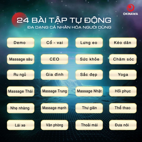 Ghế massage OS835 Brown Okinawa