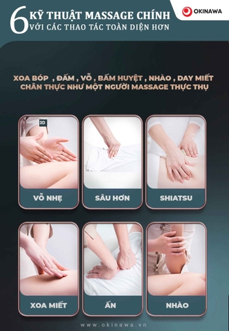 Ghế massage OS488 Brown Okinawa