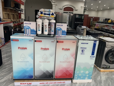 Máy lọc nước RO Makxim MK PROTEK09 vòi đôi