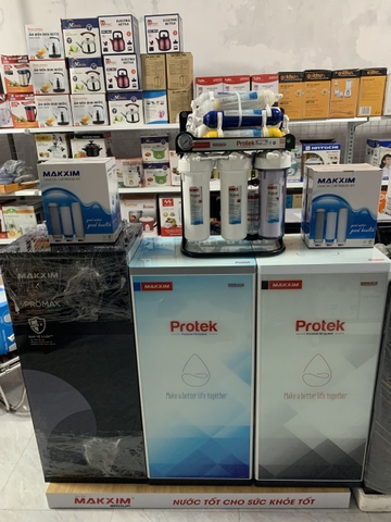 Máy lọc nước RO Makxim MK PROTEK09 vòi đôi
