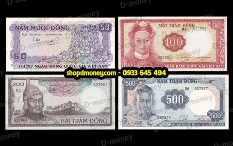 Bộ tiền Việt Nam Cộng Hòa 1966 - Bộ tướng VNCH