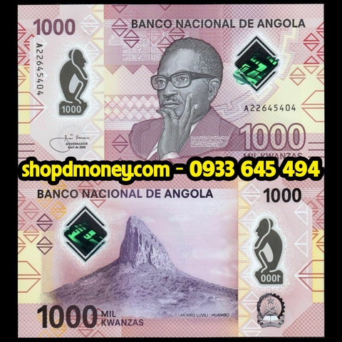 1000 kwanzas Angola 2020 polymer
