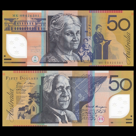 50 dollars Australia 2009 polymer