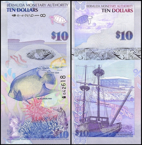 10 dollars Bermuda 2009