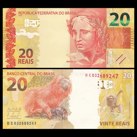20 reais Brazil 2010
