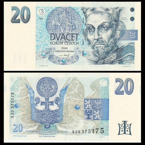 20 korun Czech 1994