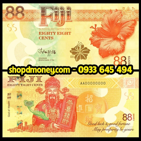 88 cents Fiji 2022 kỷ niệm quan hệ ngoại giao với Trung Quốc