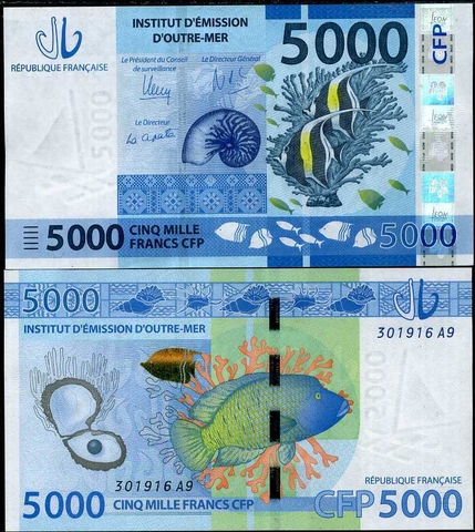 5000 French Pacific Territories 2014