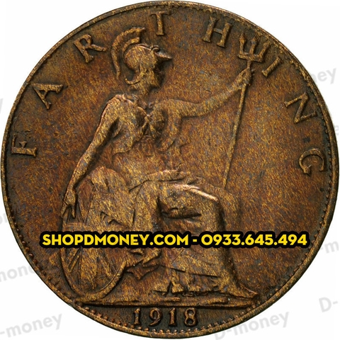 Xu 1 farthing George V 1911 - 1936