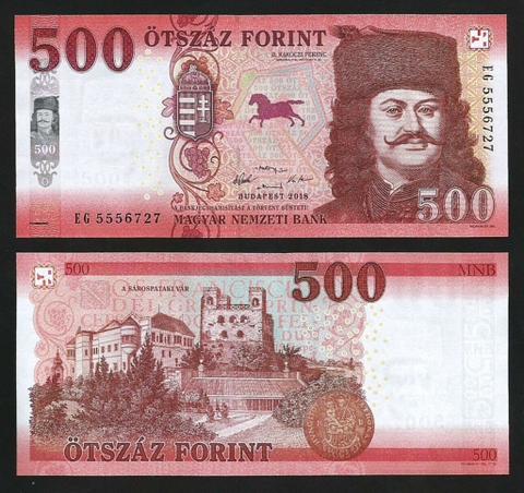 500 forint Hungary 2019