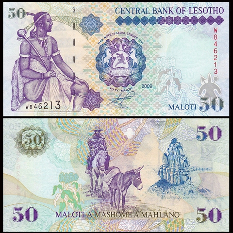 50 maloti Lesotho 2009