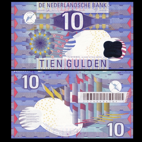 10 gulden Netherlands 1997