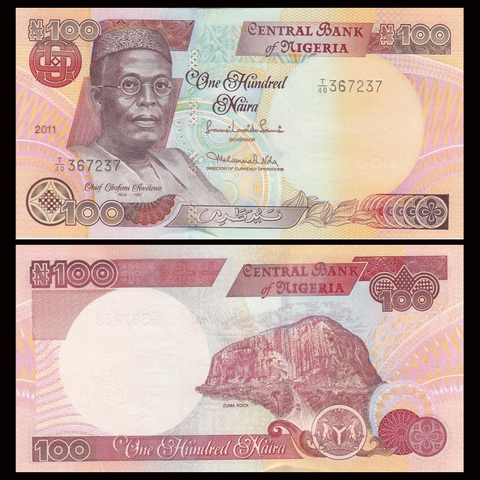 100 naira Nigeria 2011