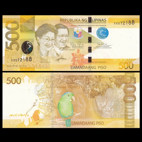 500 pesos Philippines 2014