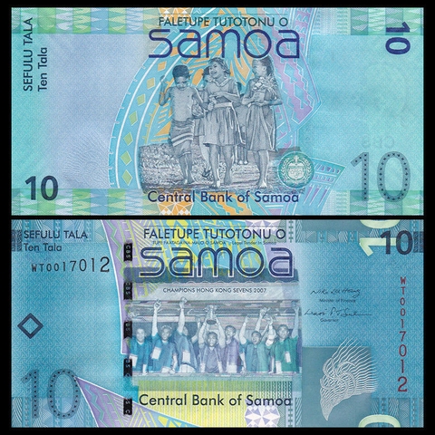 10 tala Samoa 2012
