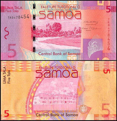 5 tala Samoa 2008