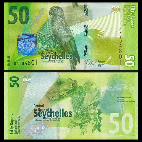 50 rupees Seychelles 2016