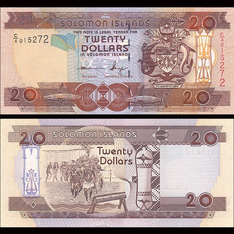 20 dollars Solomon Islands 2006