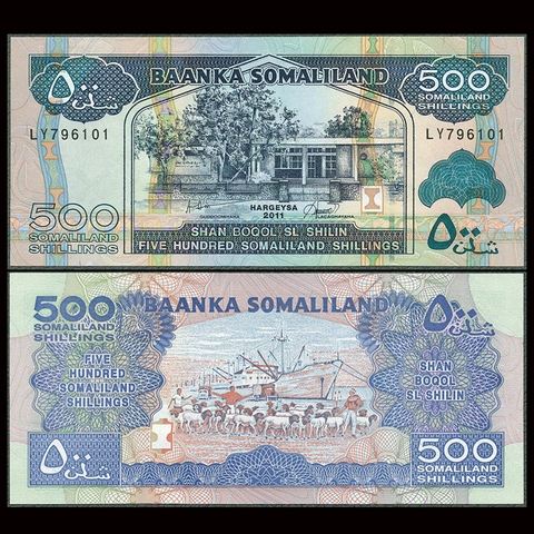 500 shillings Somaliland 2011