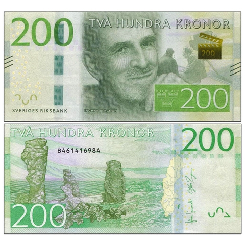 200 kronor Sweden 2015