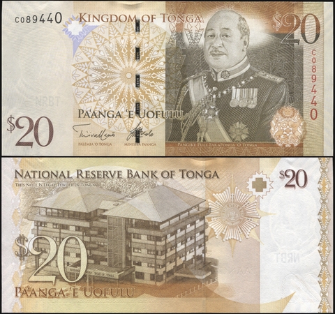 20 pa'anga Tonga 2009