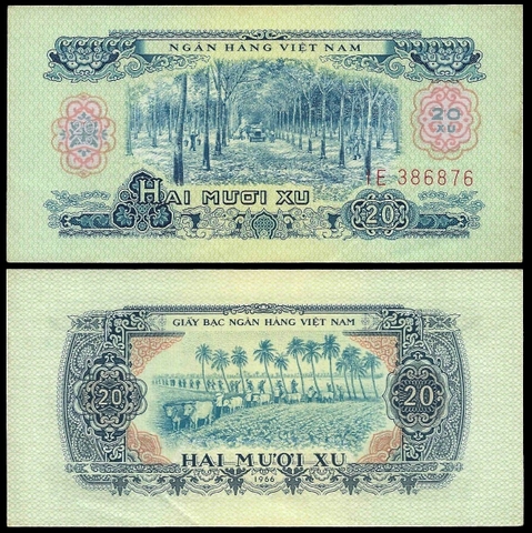20 xu Việt Nam 1966